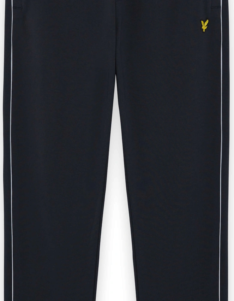 Straight Leg Piped Track Pants