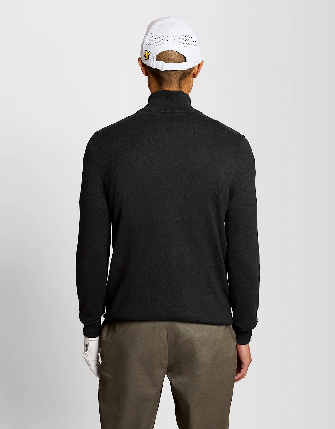 Cotton Tipped 1/4 Zip Jumper