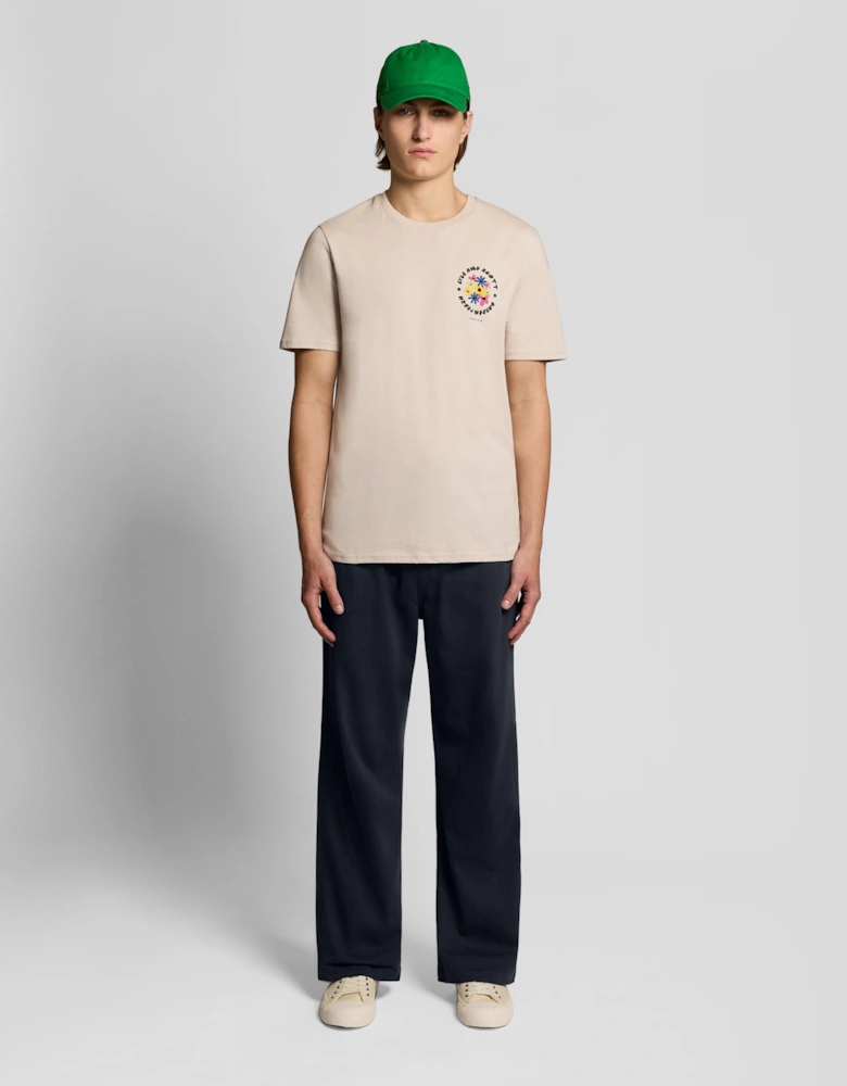 Washed Pleated Trousers