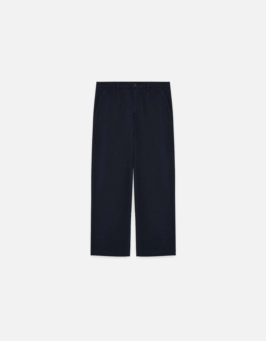 Washed Pleated Trousers