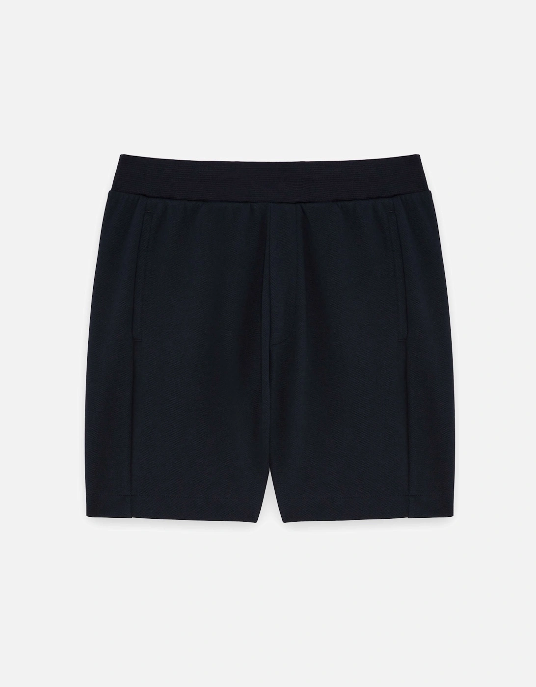 Cotton Blend Track Sweat Shorts