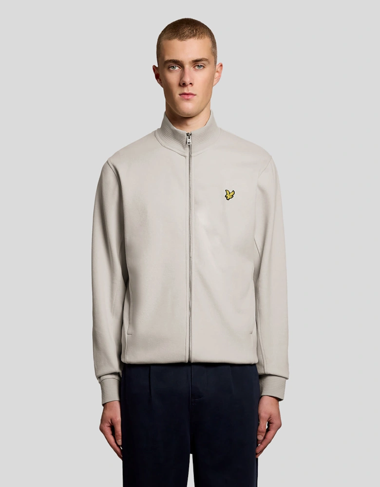 Cotton Blend Track Jacket