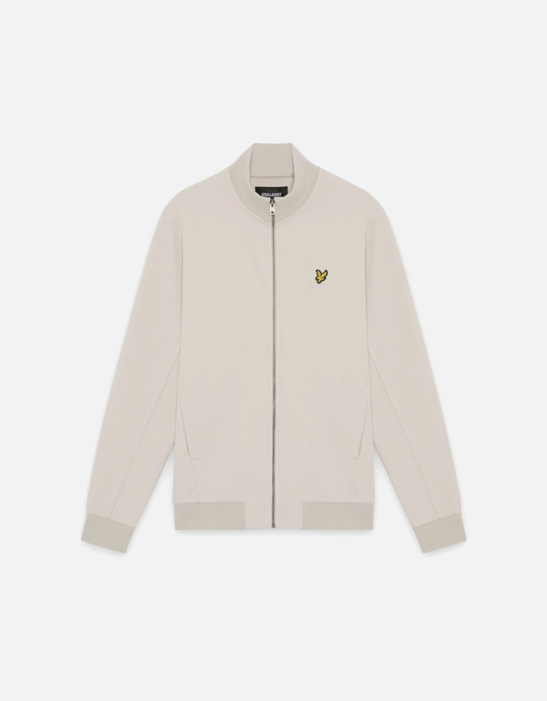 Cotton Blend Track Jacket