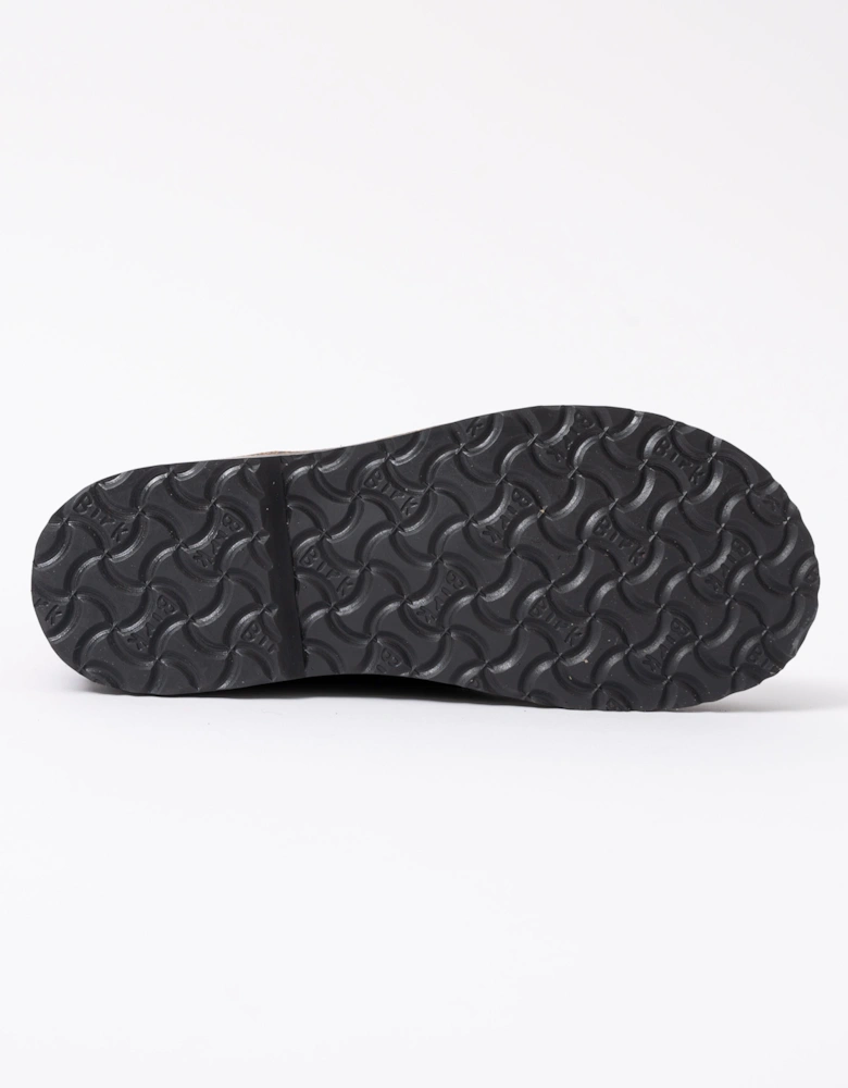 Uppsala Zip Shearling Suede Womens Boots - Black