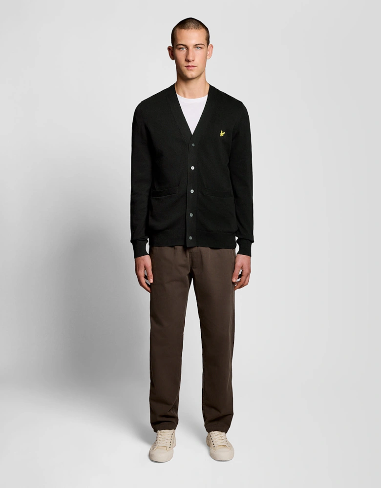 Cotton V-Neck Cardigan