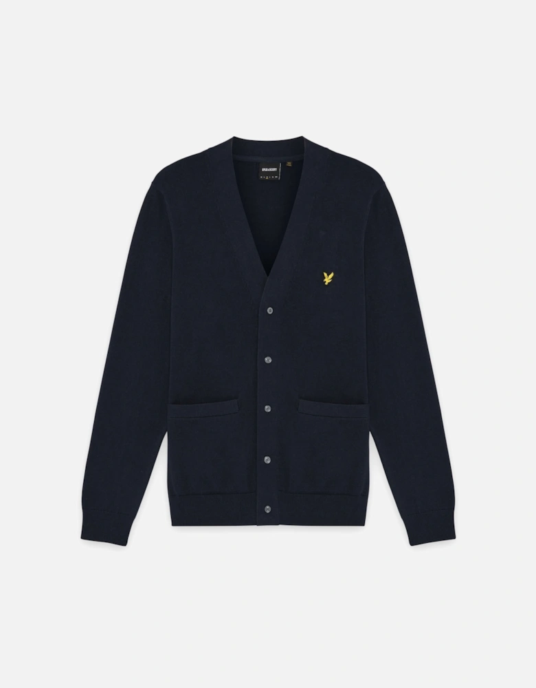 Cotton V-Neck Cardigan