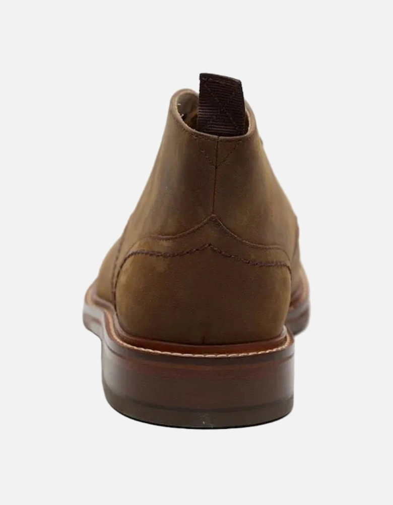 Country Chukka Oiled Leather Men's Tan Boots