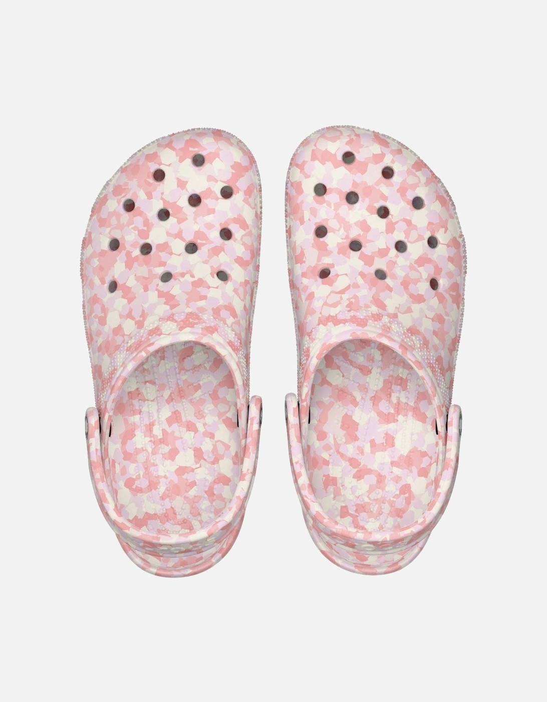 Classic Confetti Thermoplastic Women's Pink Milk/Mulit Flip Flops