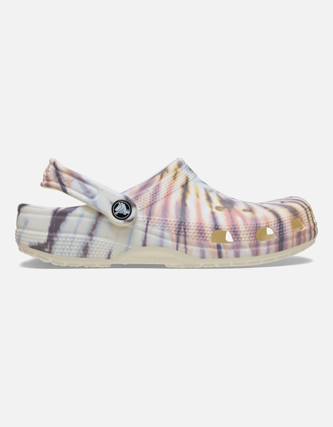 Classic Tie Dye Clog Thermoplastic Women's Chalk/Multi Clogs