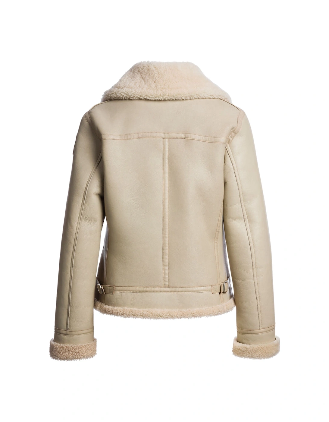 Gialean Special Oat Brown Leather Jacket