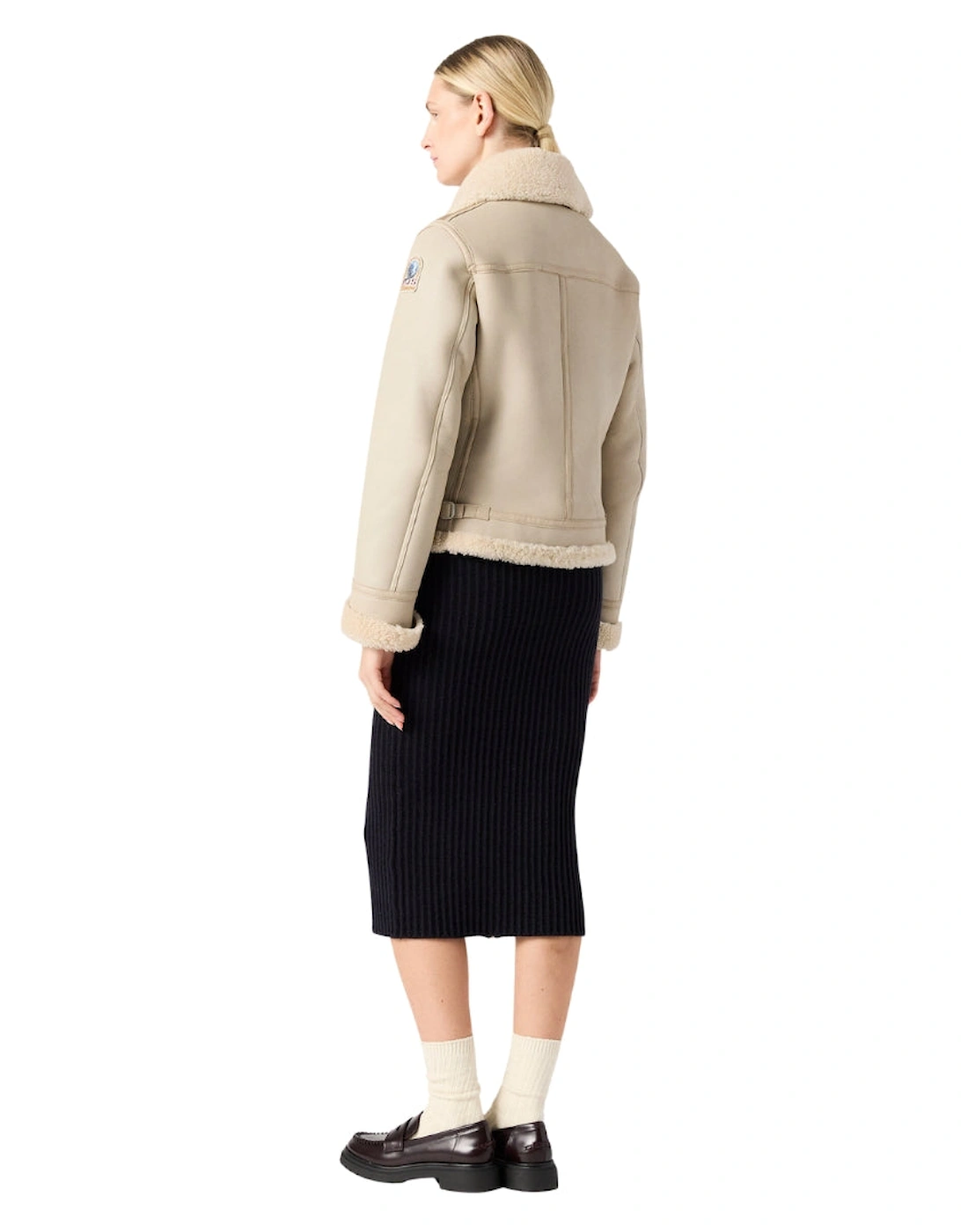 Gialean Special Oat Brown Leather Jacket