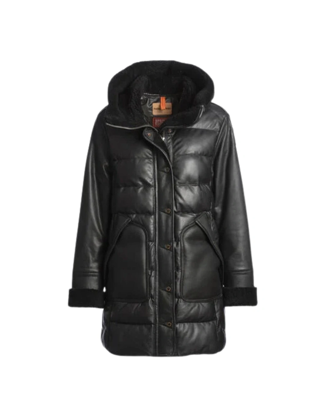 Demi Special Black Leather Jacket, 6 of 5