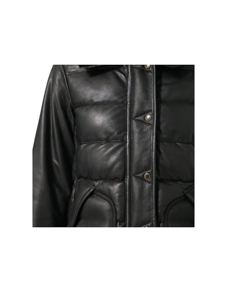 Demi Special Black Leather Jacket
