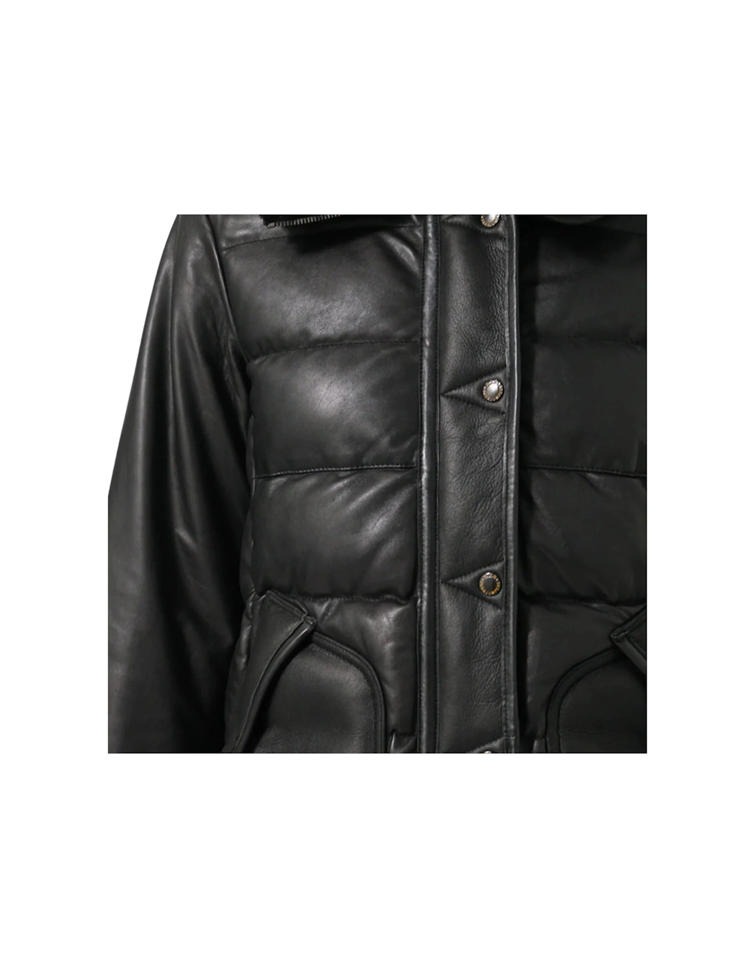 Demi Special Black Leather Jacket