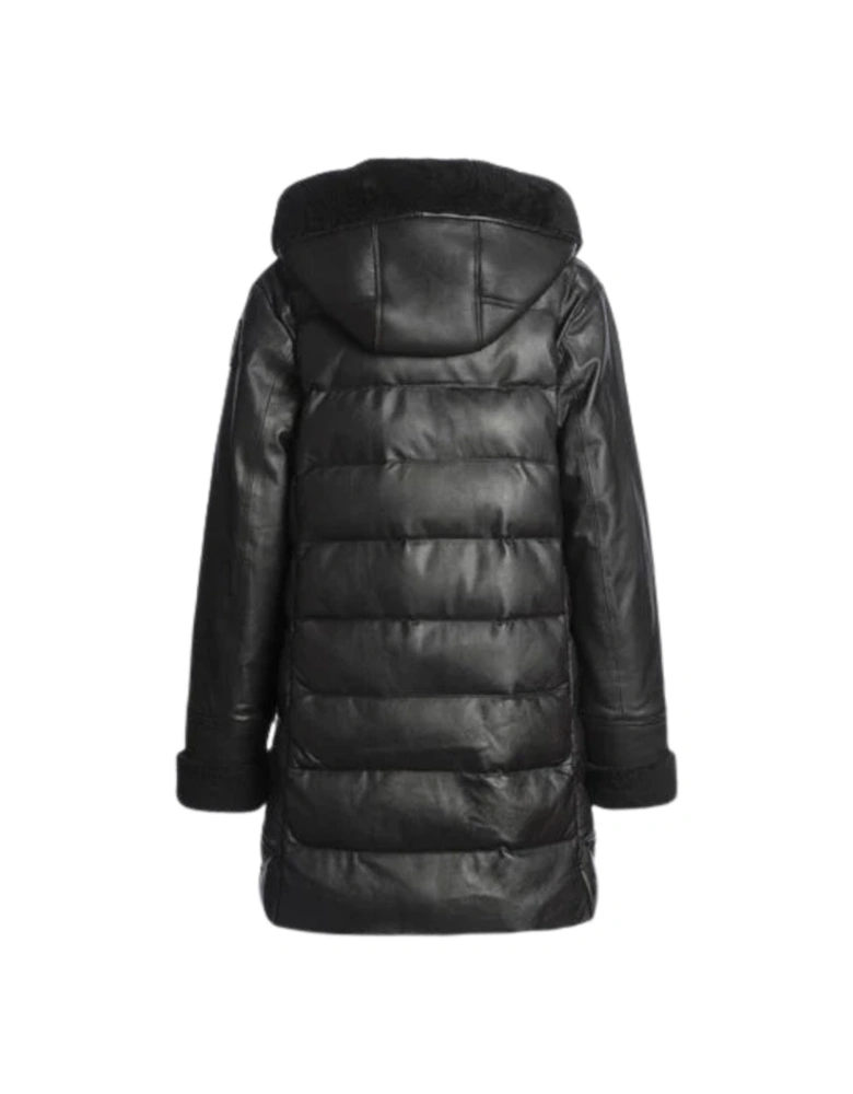 Demi Special Black Leather Jacket