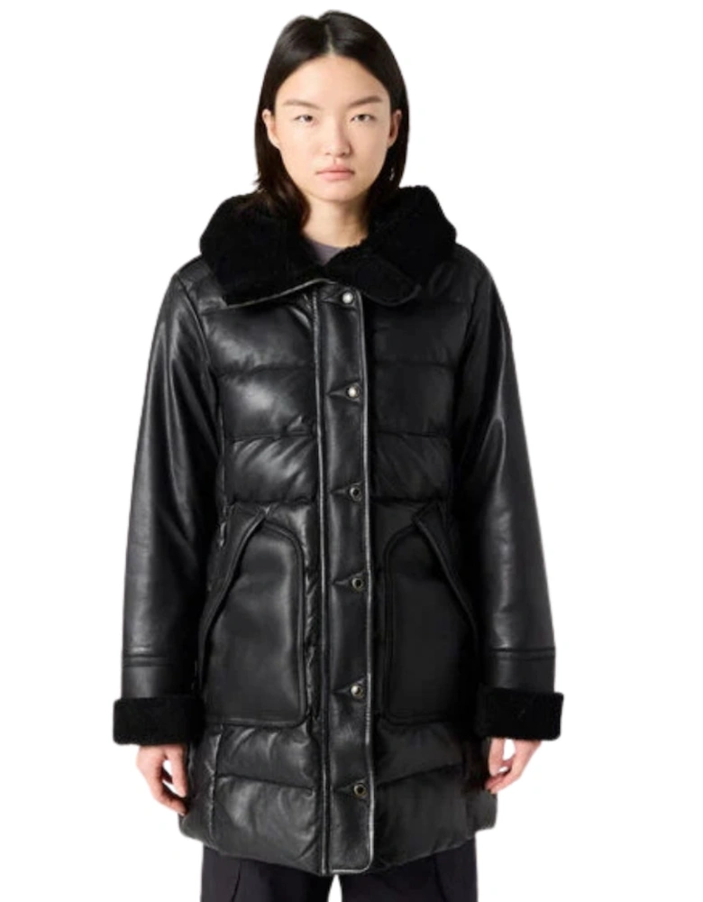 Demi Special Black Leather Jacket