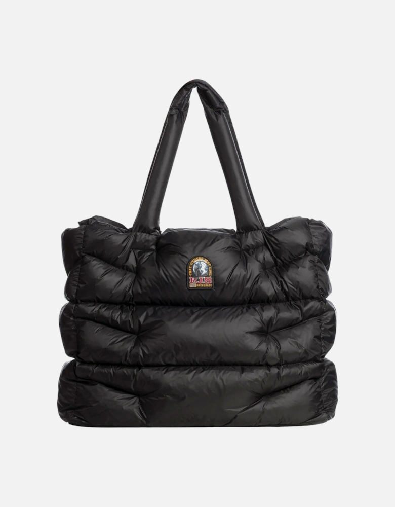 Hollywood Top Handle Black Bag