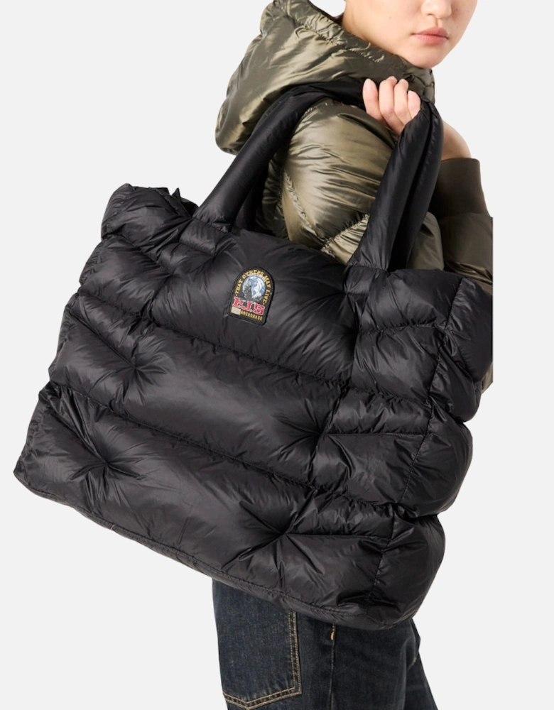 Hollywood Top Handle Black Bag