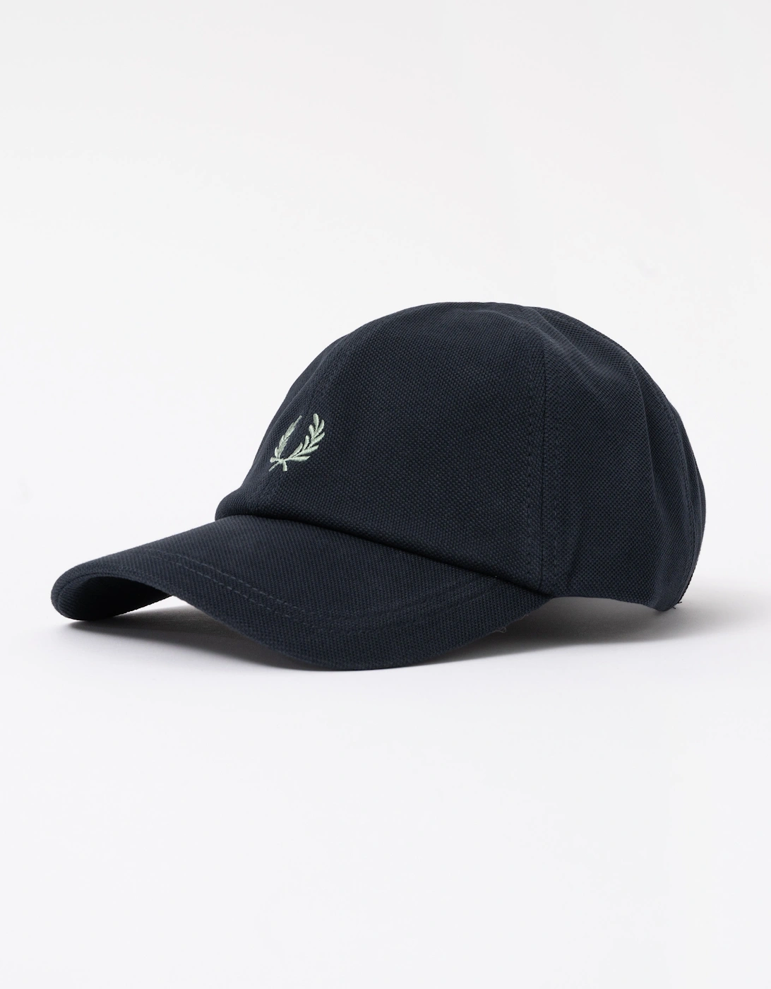 Mens Pique Classic Cap - Navy/Seagrass T73, 5 of 4