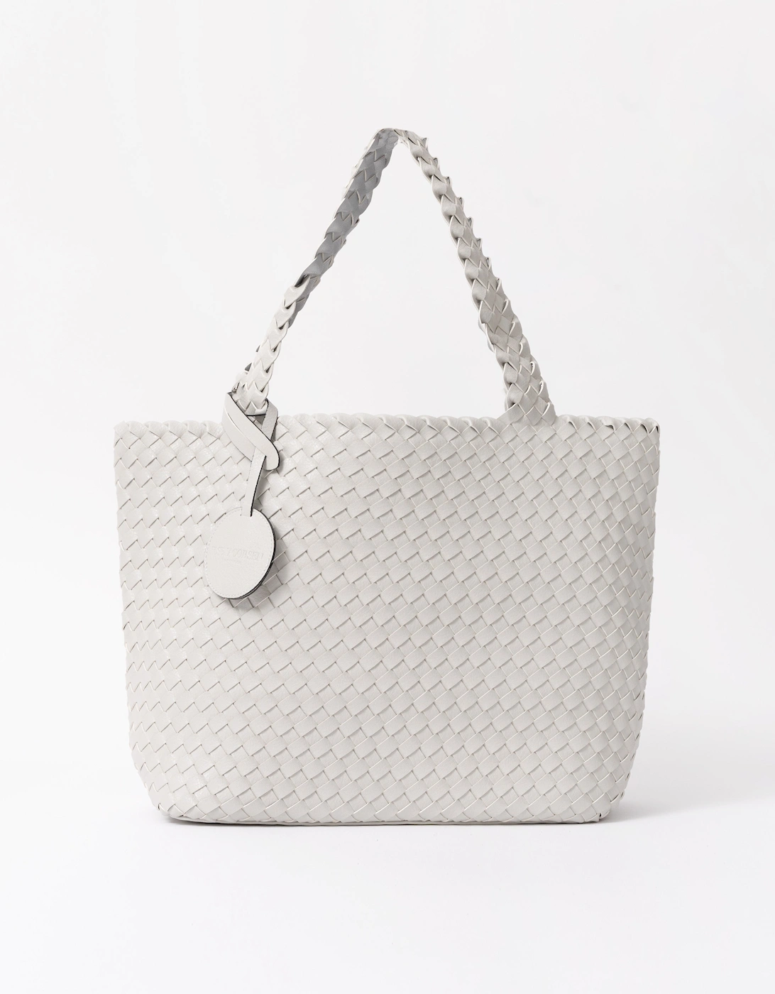 Reversible Braided Shopper - Moonstruck Silver 030710, 6 of 5