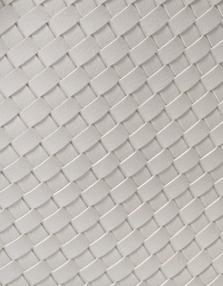 Reversible Braided Shopper - Moonstruck Silver 030710