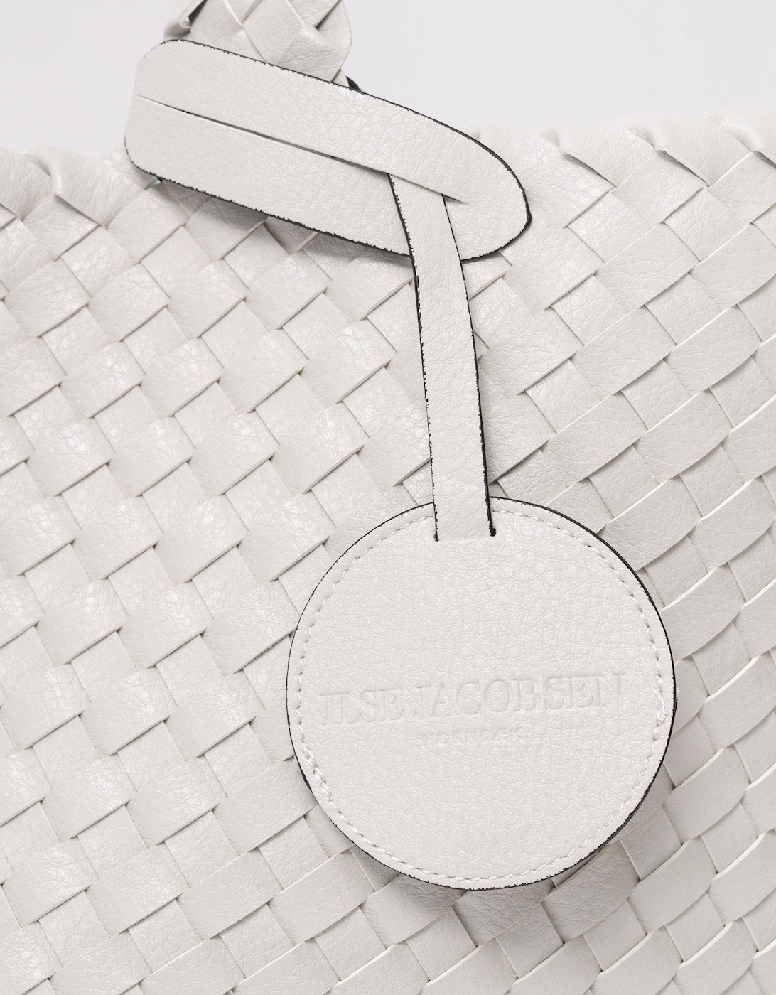 Reversible Braided Shopper - Moonstruck Silver 030710