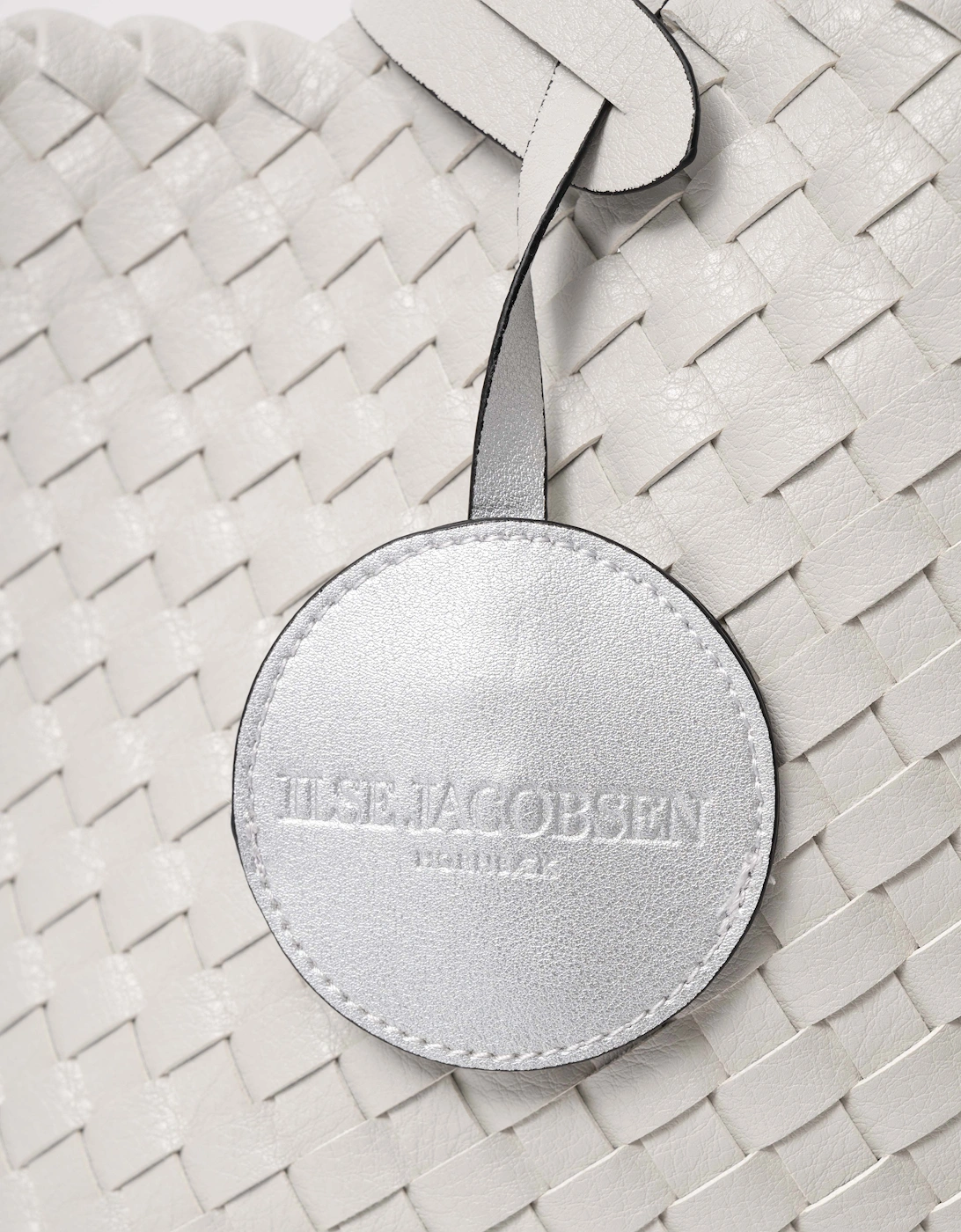 Reversible Braided Shopper - Moonstruck Silver 030710