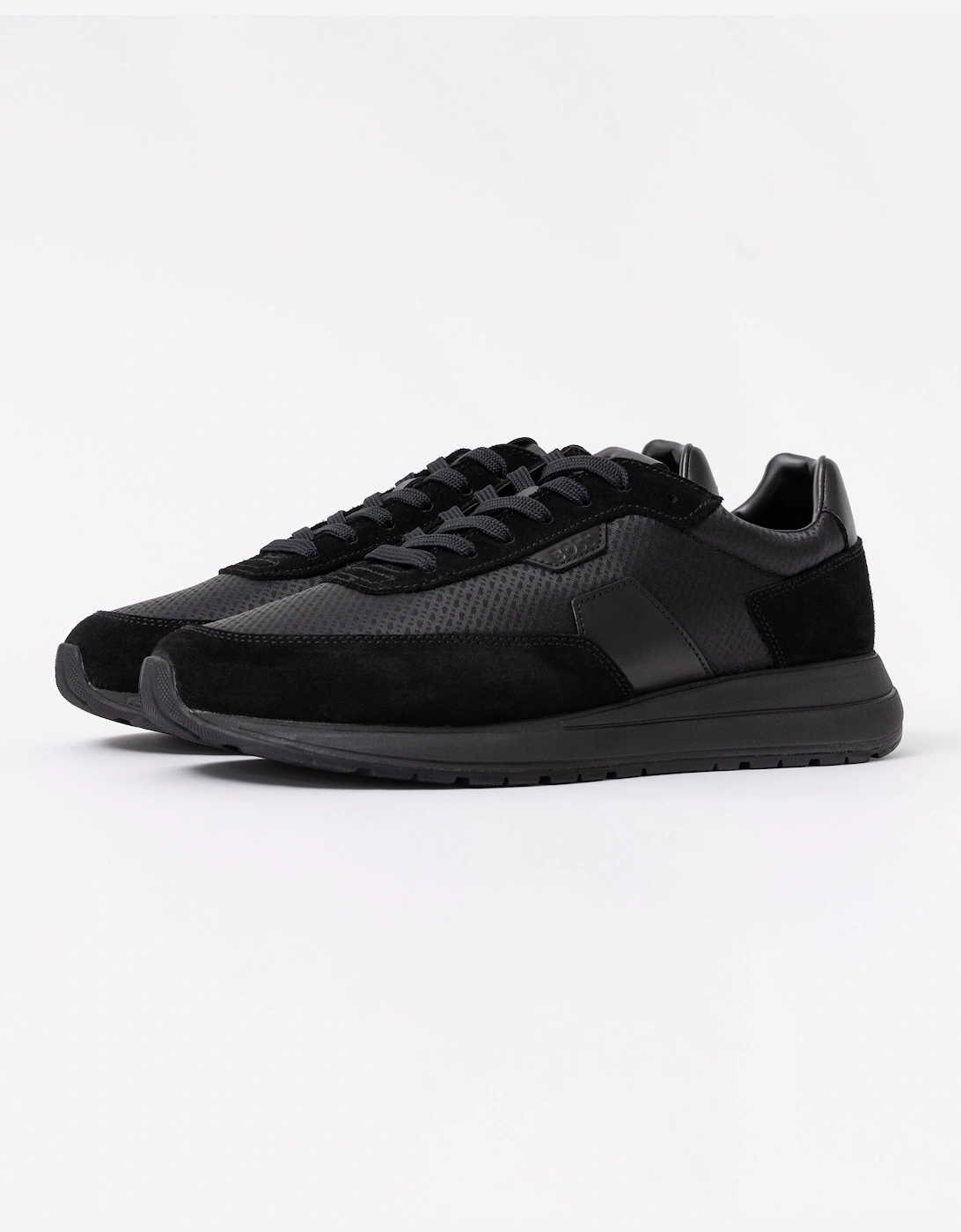 Hugo Boss Men's Boss Orange Mens Vinston Trainers - Black 005 - Size, 9