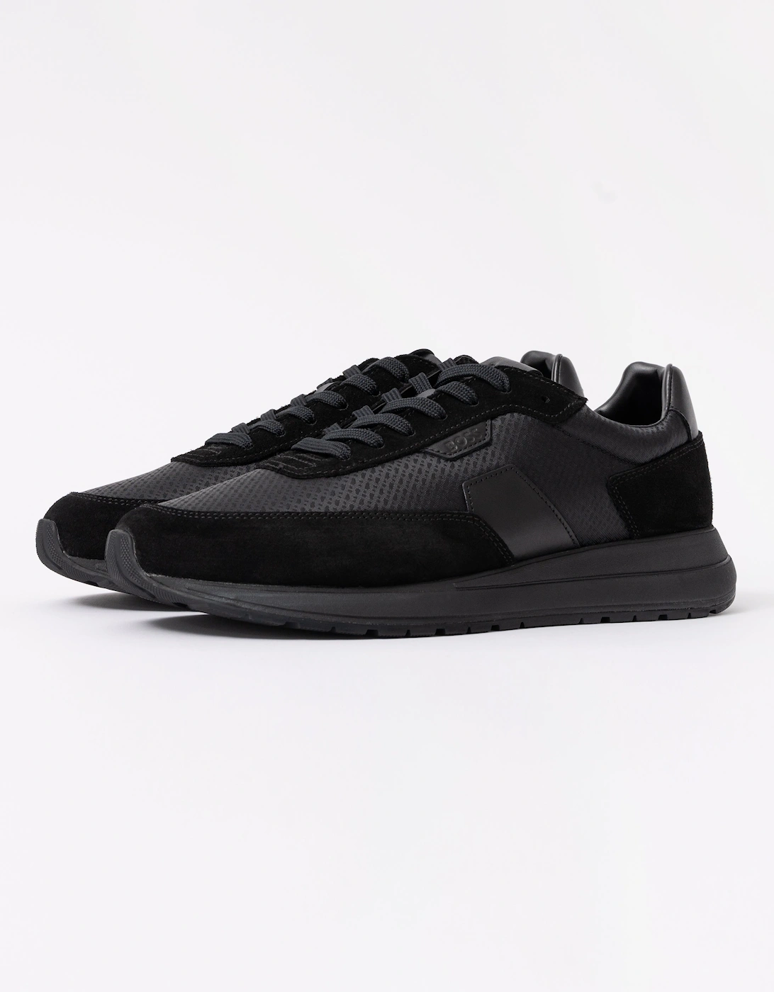 BOSS Orange Mens Vinston Trainers - Black 005, 6 of 5