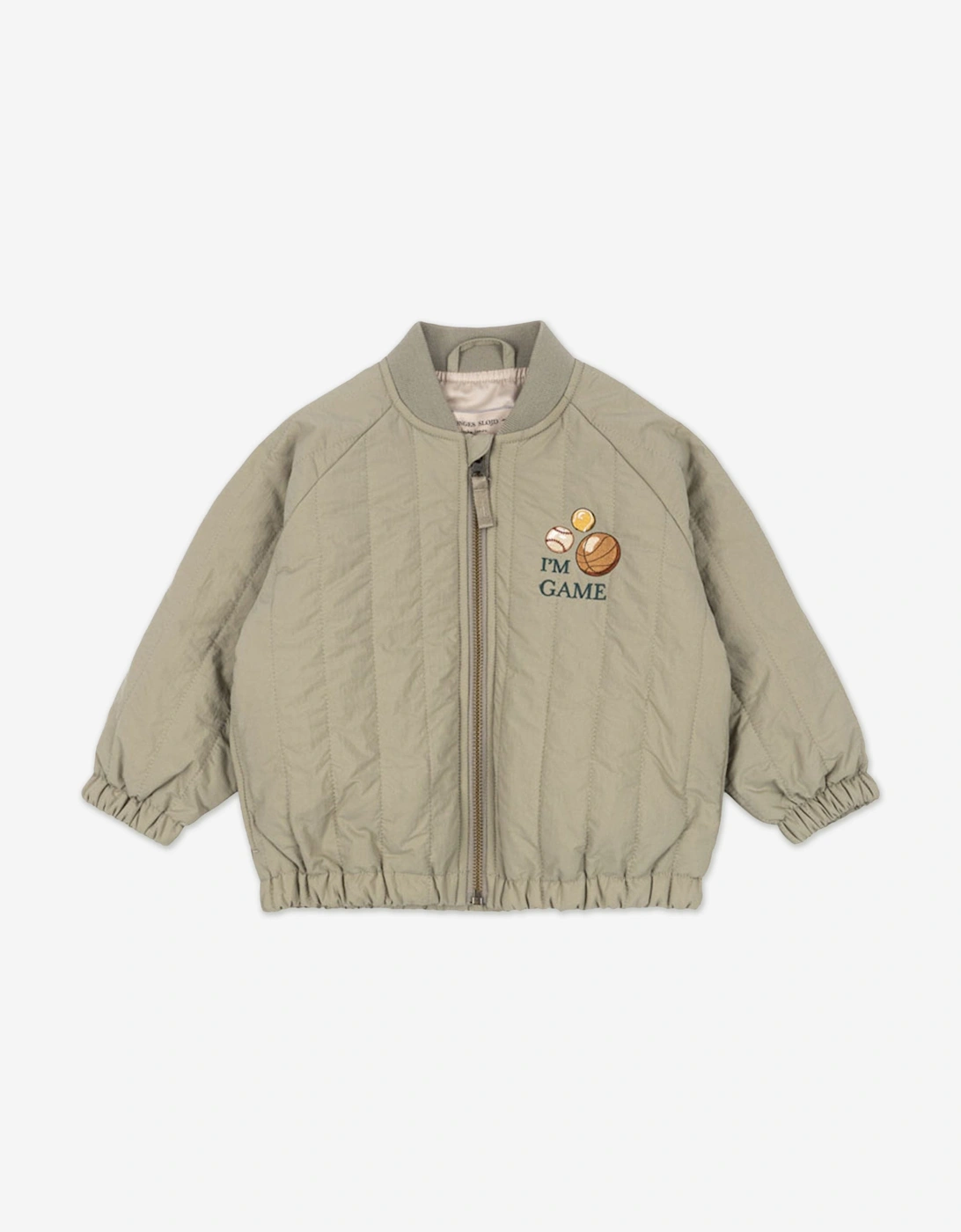 Konges Sløjd Boys Juno Bomber Jacket in Beige, 7 of 6