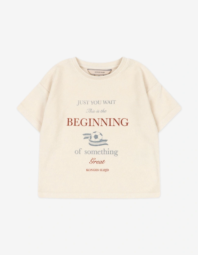 Konges Sløjd Kids Itty T-Shirt in Ivory