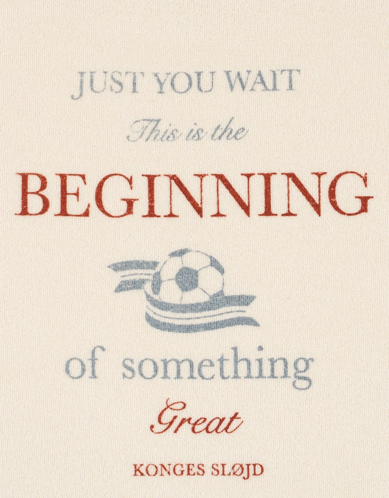 Konges Sløjd Kids Itty T-Shirt in Ivory