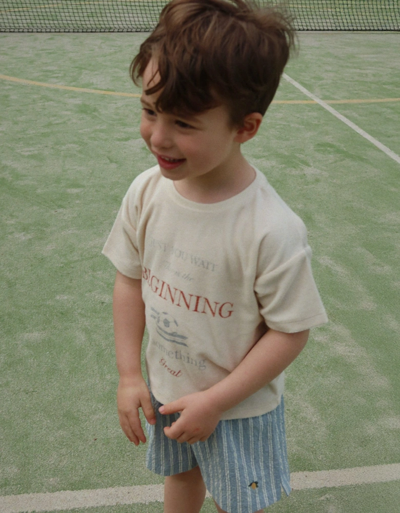 Konges Sløjd Kids Itty T-Shirt in Ivory