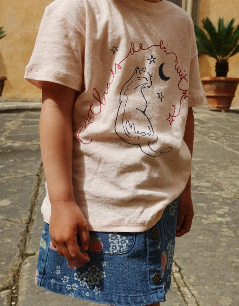 Konges Sløjd Girls Magot Skirt in in Blue