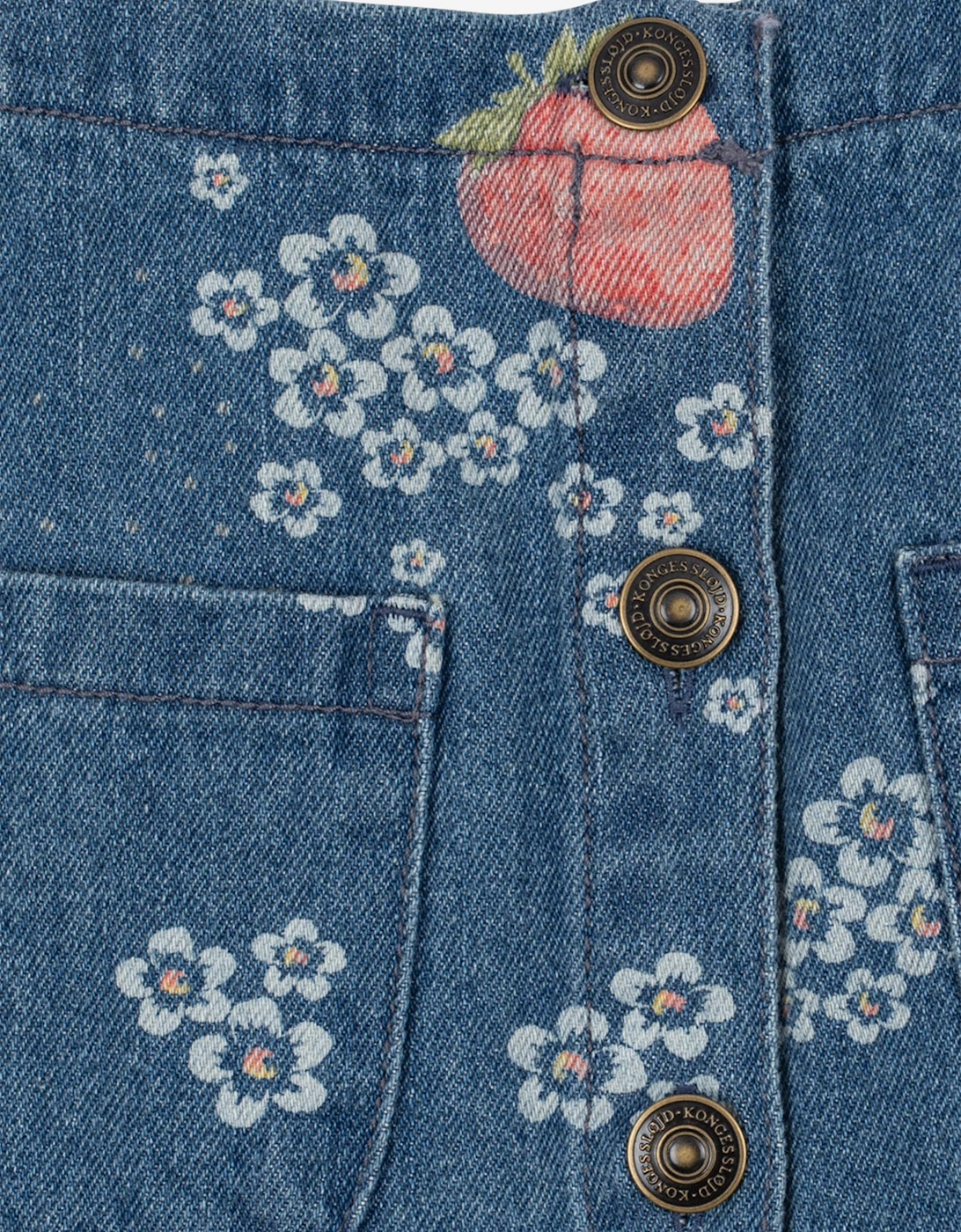 Konges Sløjd Girls Magot Skirt in in Blue