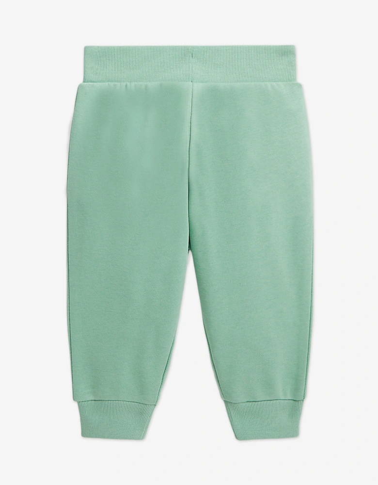 Baby Boys Logo Tracksuit in Green