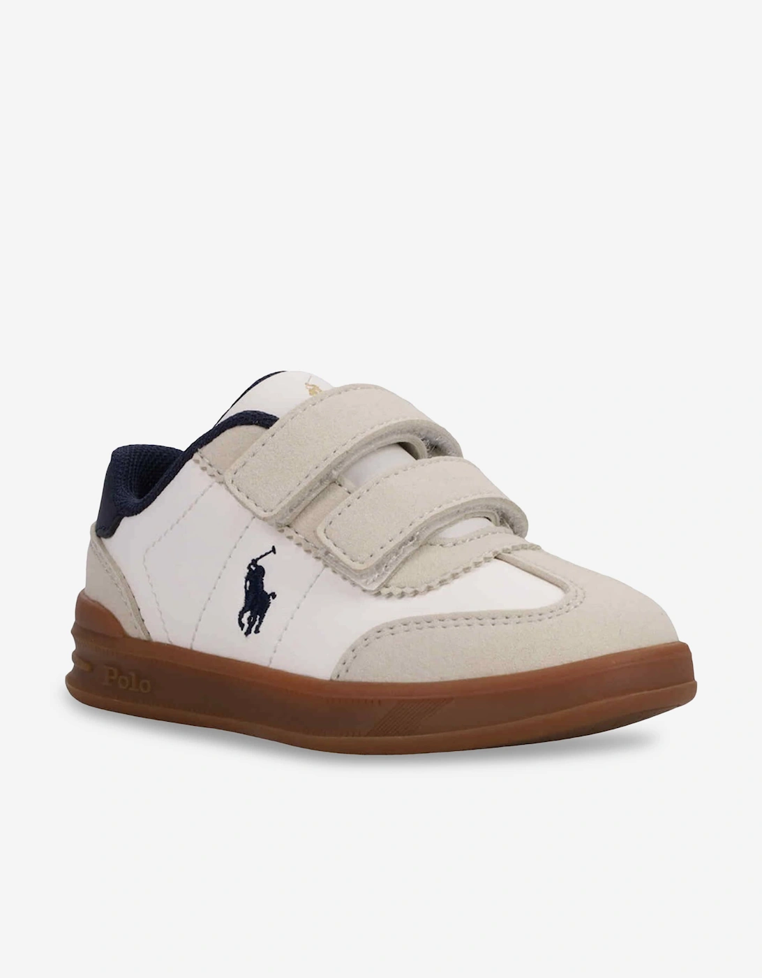 Kids Hollis EZ Trainers in White