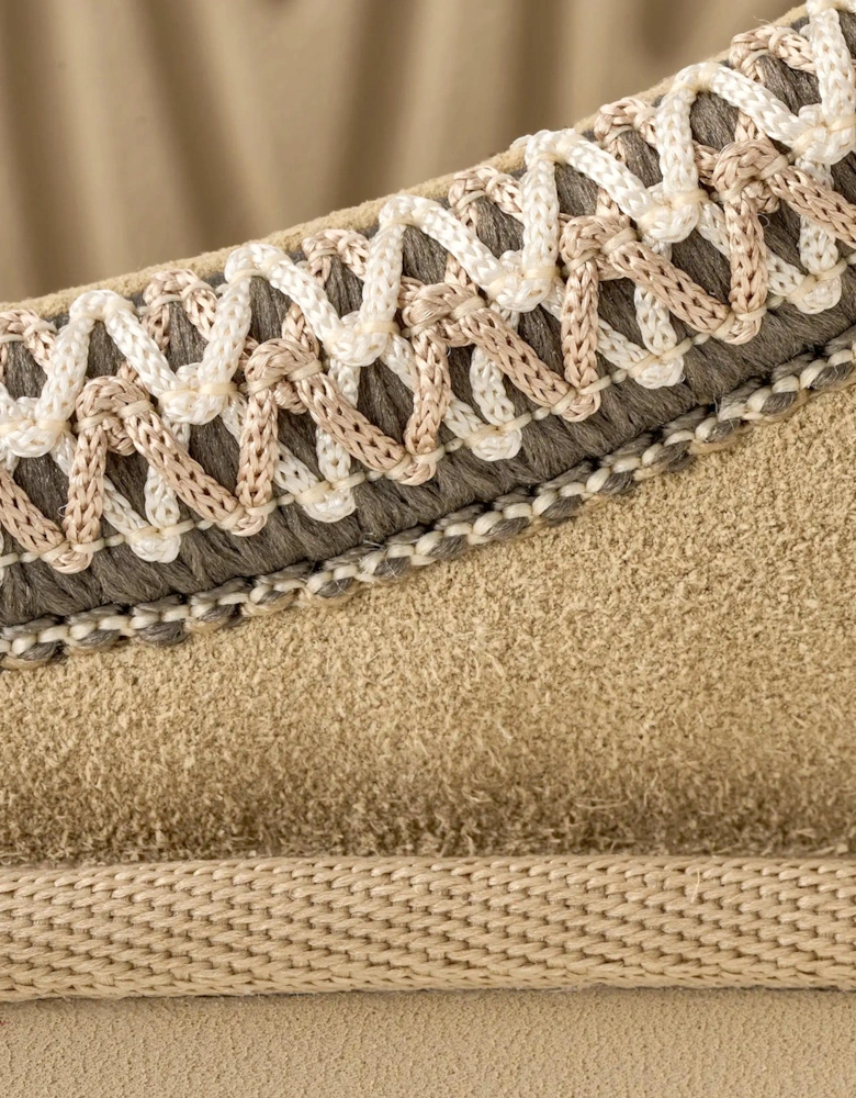 Kids Tasman Mules in Beige