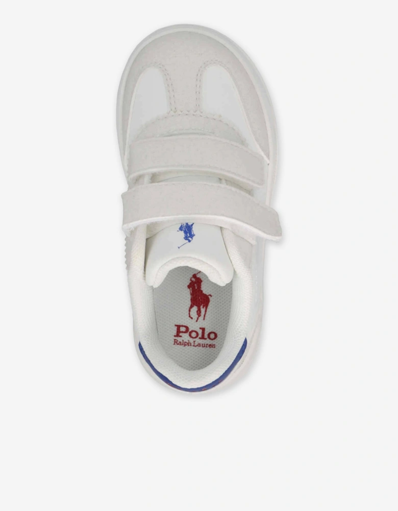 Kids Hollis EZ Trainers in White