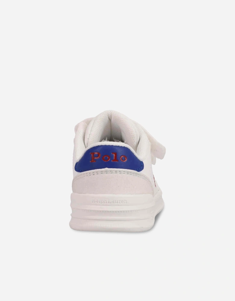 Kids Hollis EZ Trainers in White