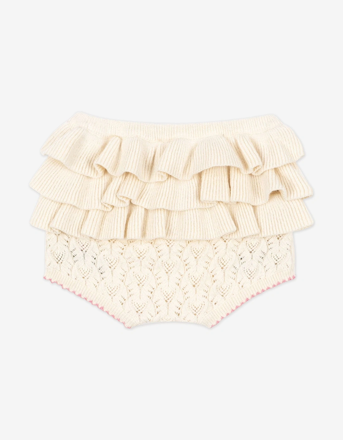 Konges Sløjd Baby Girls Rosier Shorts in Ivory