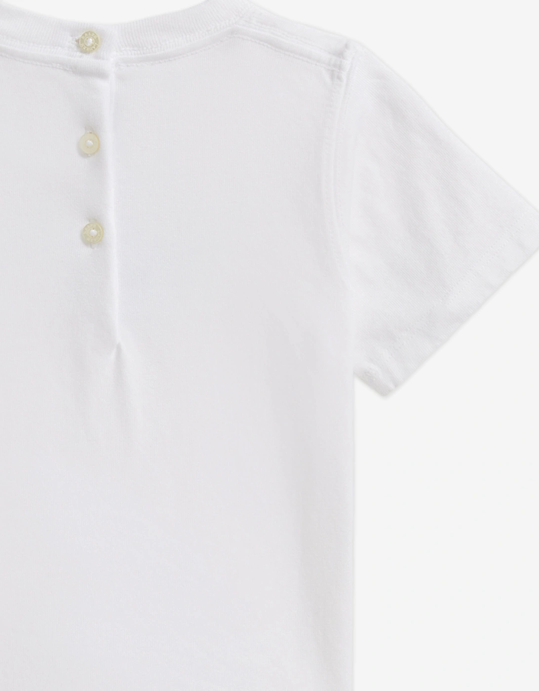 Baby Girls Polo Bears T-Shirt in White