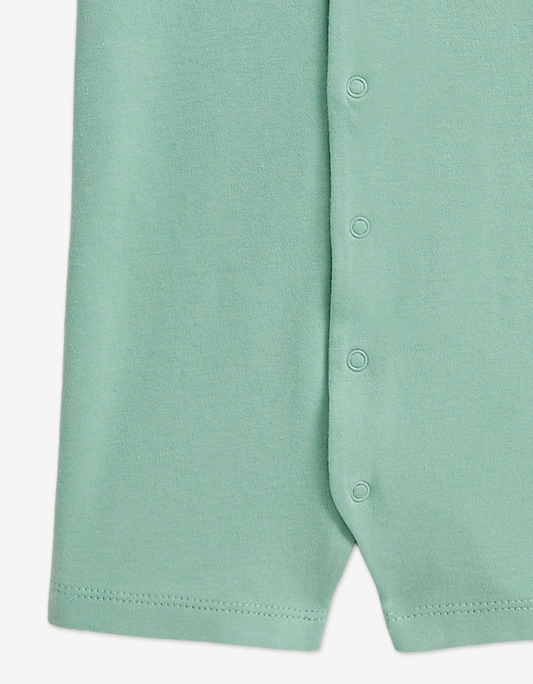 Baby Boys Polo Romper in Green