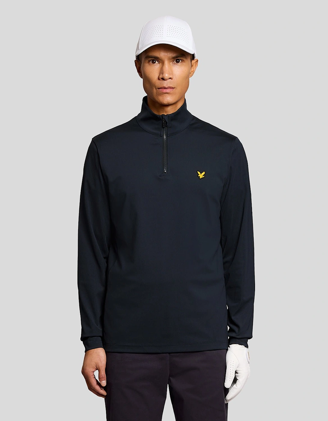 Lyle And Scott Men's Performance 1/4 Zip Midlayer  Regular/34 Xs