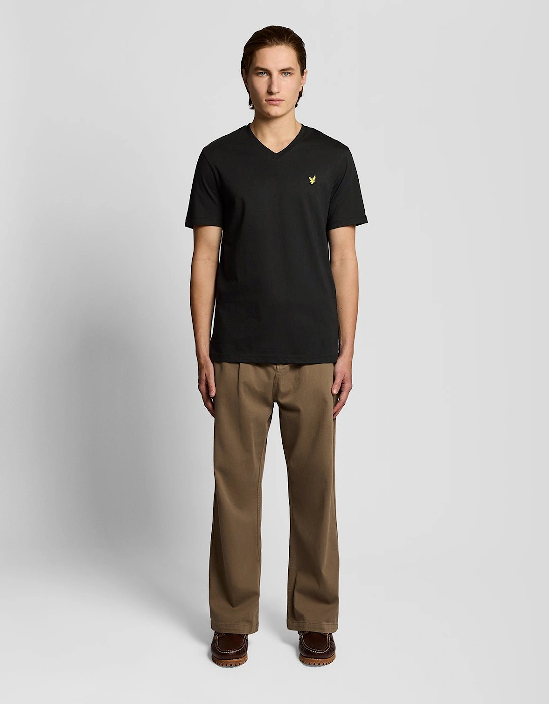 Cotton V-Neck T-Shirt