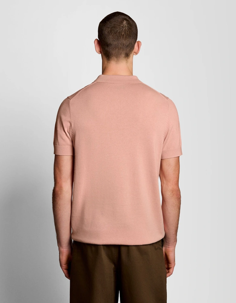 Cotton Knitted Polo Shirt