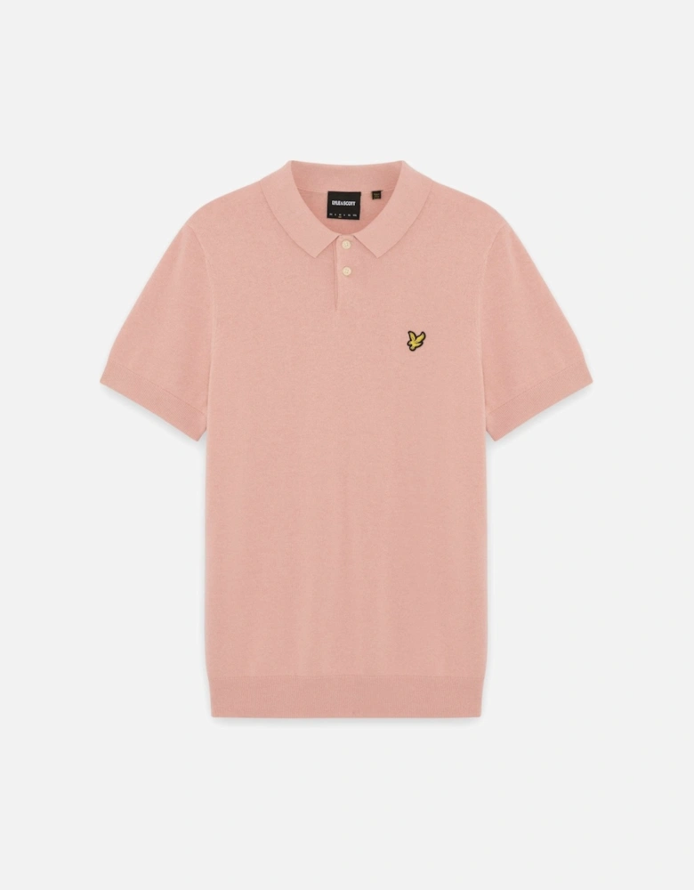 Cotton Knitted Polo Shirt