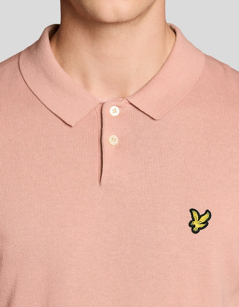 Cotton Knitted Polo Shirt