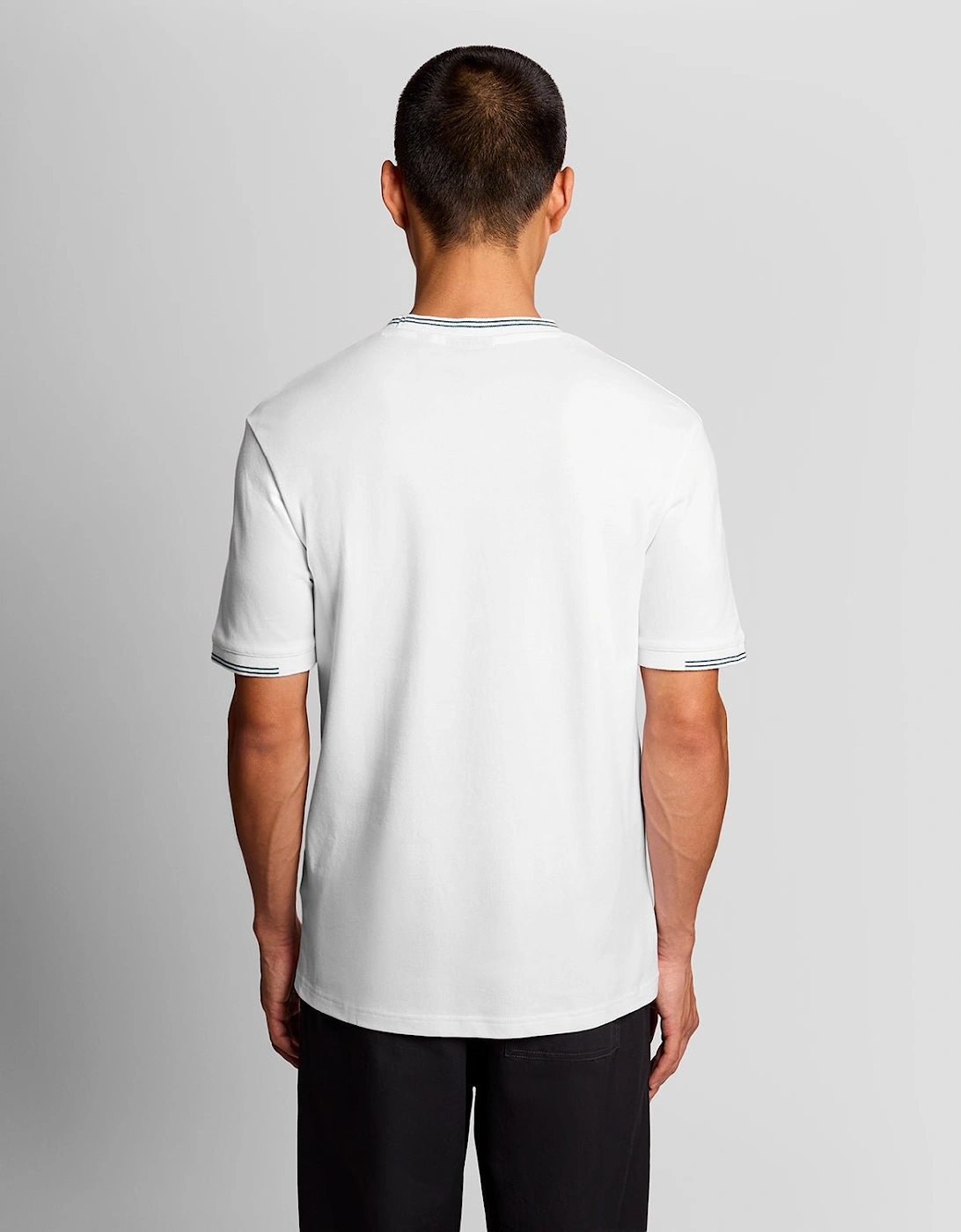 Fine Cotton Tipped T-Shirt