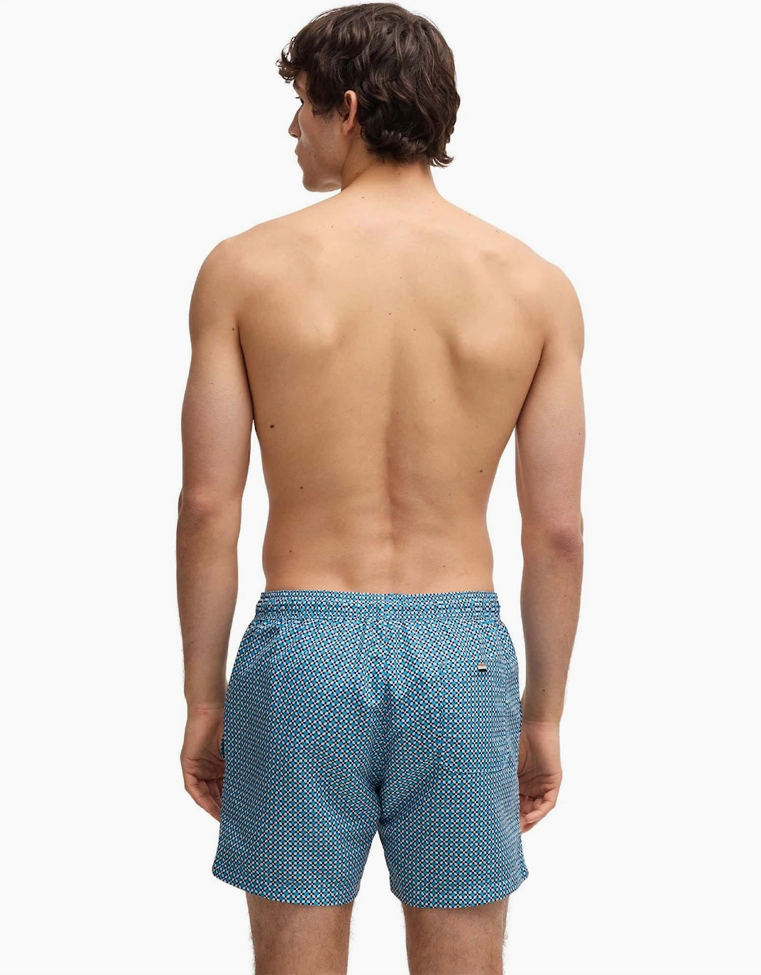 Vibe Printed Logo Swim Shorts